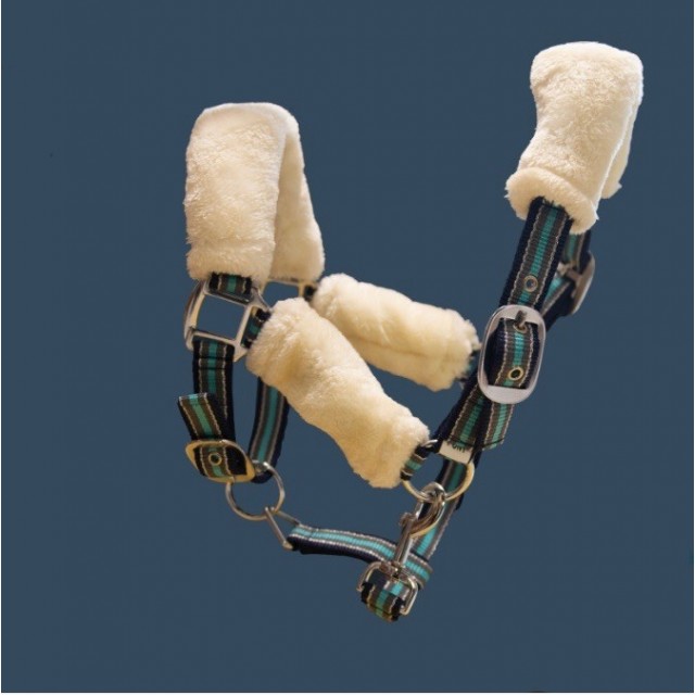 Licol Doublé Mouton Synthétique DMH Équitation