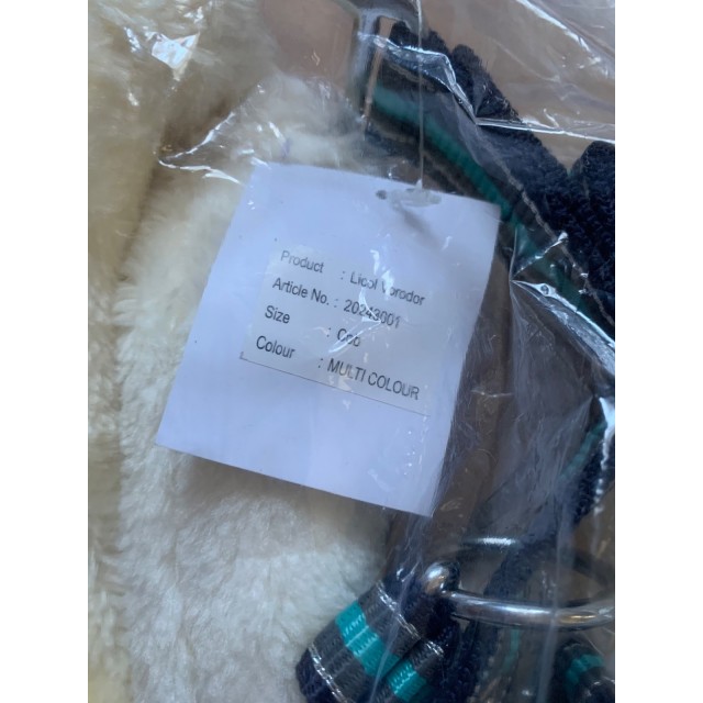 Licol Doublé Mouton Synthétique DMH Équitation