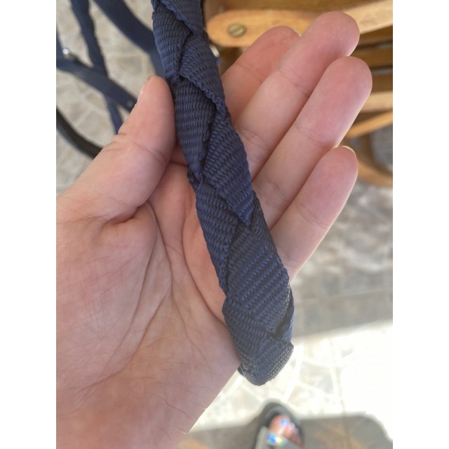 Licol + longe bleu marine