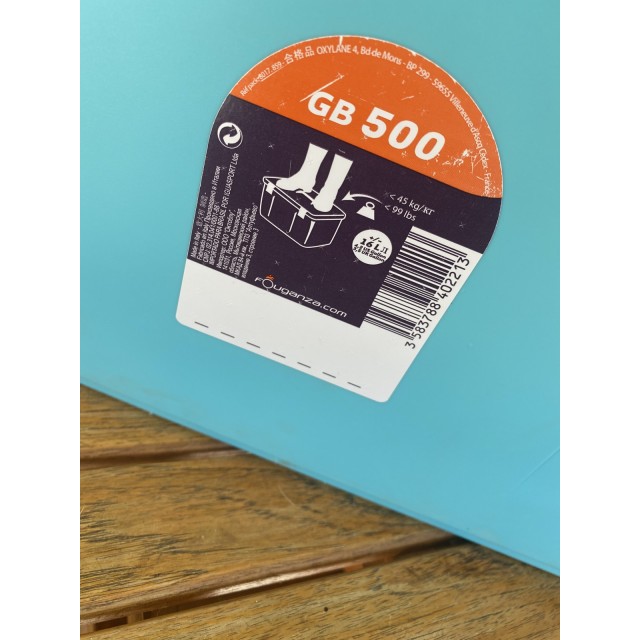 GB 500 bleue avec lot de brosses