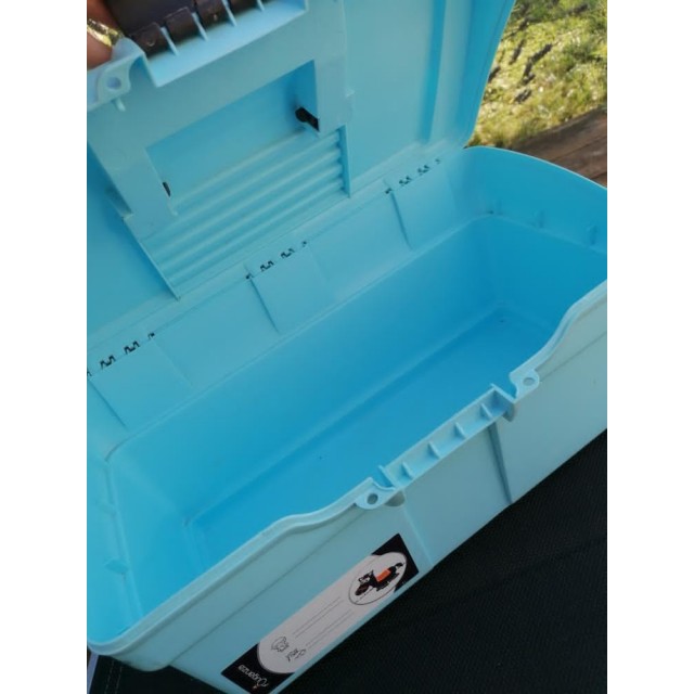 Boite de pansage bleu