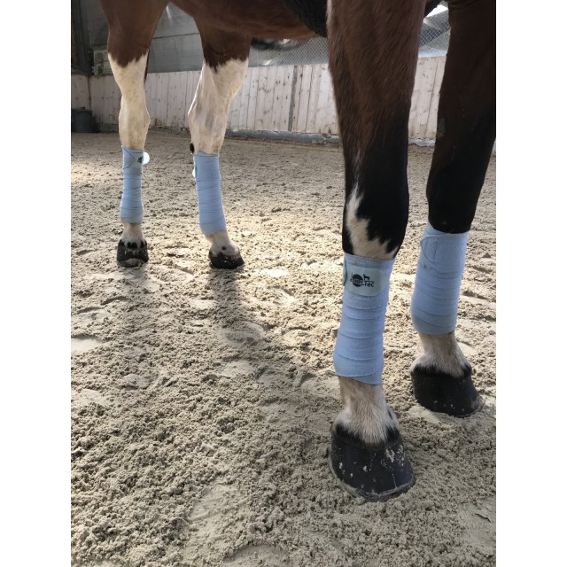 Ensemble tapis et bandes / bleu ciel