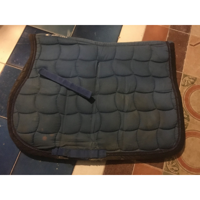 Tapis de selle bleu roi