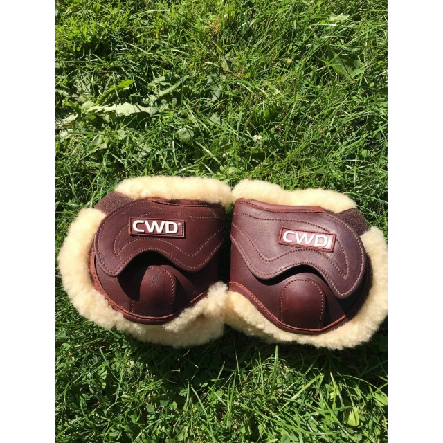 Guettre antérieur et postérieur velcro mouton taille 2 (cob)