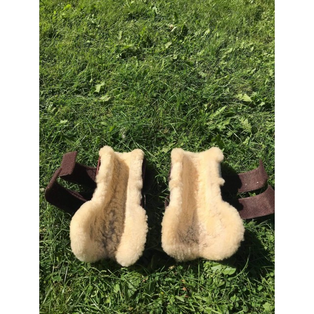 Guettre antérieur et postérieur velcro mouton taille 2 (cob)