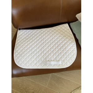Tapis poney blanc