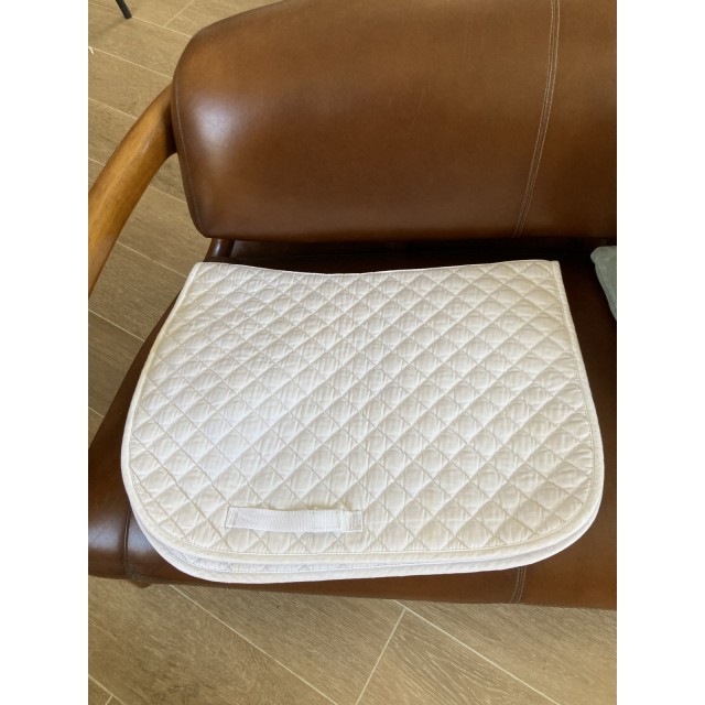 Tapis poney blanc