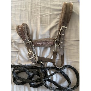 Licol fouganza marron