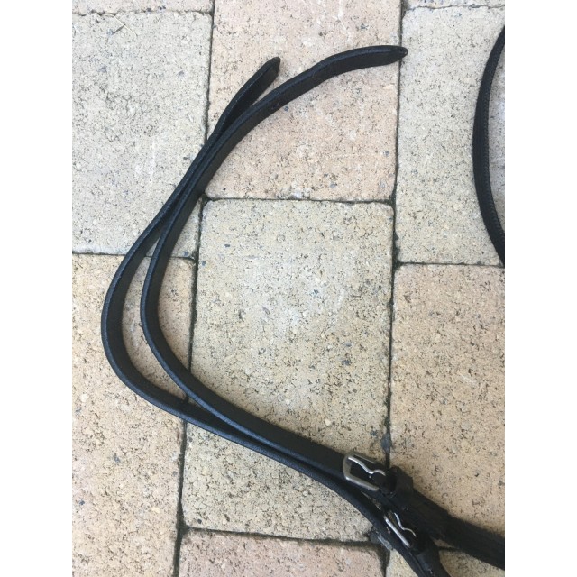 Rênes allemandes noires en corde