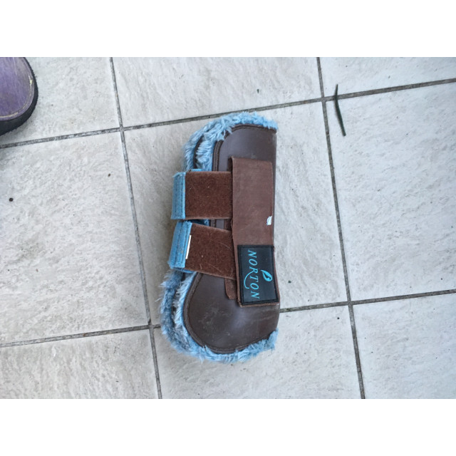 Guêtres choco-ciel