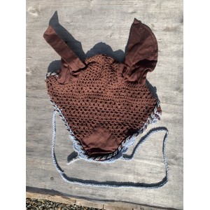 Bonnet Fouganza marron et bleu