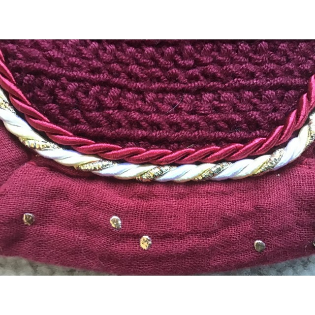 Bonnet bordeaux Sapristouch’