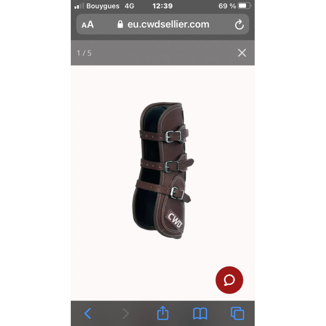 Guêtres cross cwd neuves