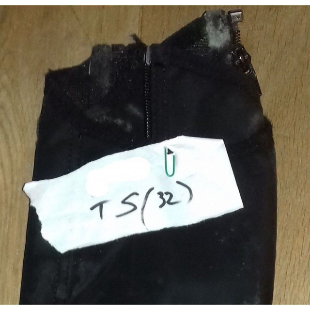 Chaps daim noir taille S