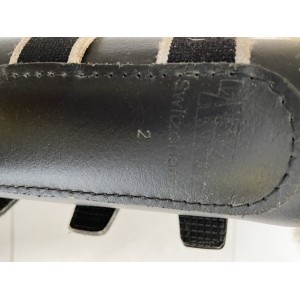 Guêtres cuir et mouton