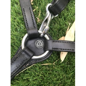 Collier de chasse noir taille poney