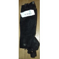 Chaps daim noir taille S