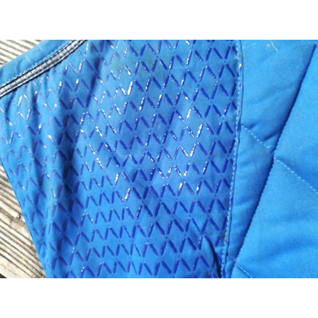 Tapis bleu électrique