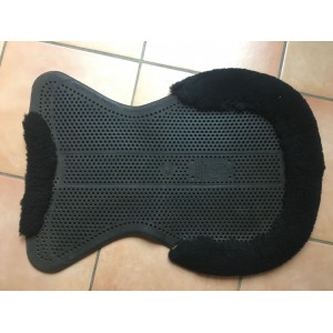 Amortisseur GEL et mouton véritable CSO noir