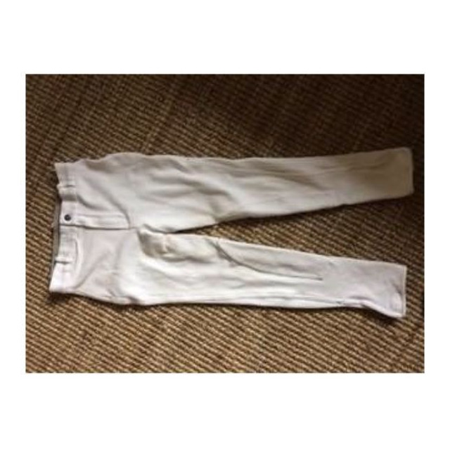 Pantalon blanc Fouganza