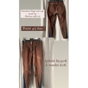 Pantalon flags and cups