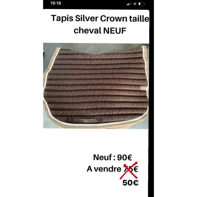 Tapis silver crown