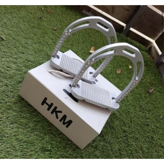 Étriers HKM strass