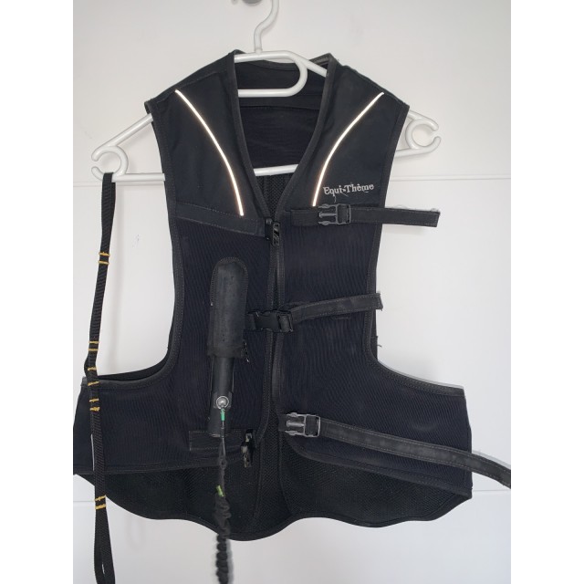 Gilet air bag Helite Equi-thème