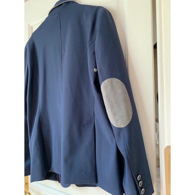 Veste de concours Equit'M Softshell (Bleu marine)