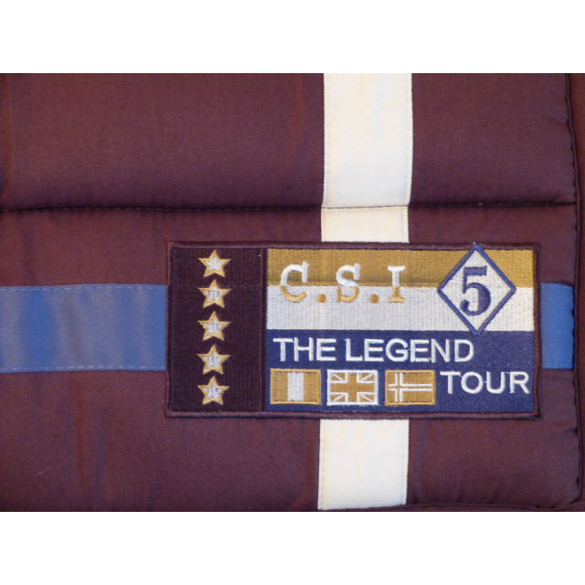 Tapis de selle EQUITHEME CSI 5* The Legend Tour neuf taille poney