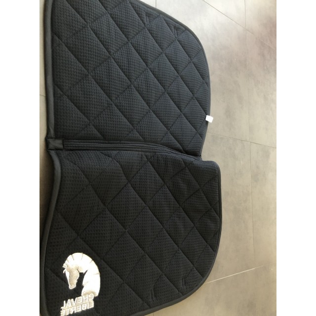 Tapis cheval liberté noir