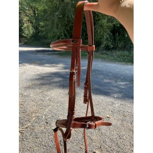 Bridon JMR avec muserolle combinée taille poney