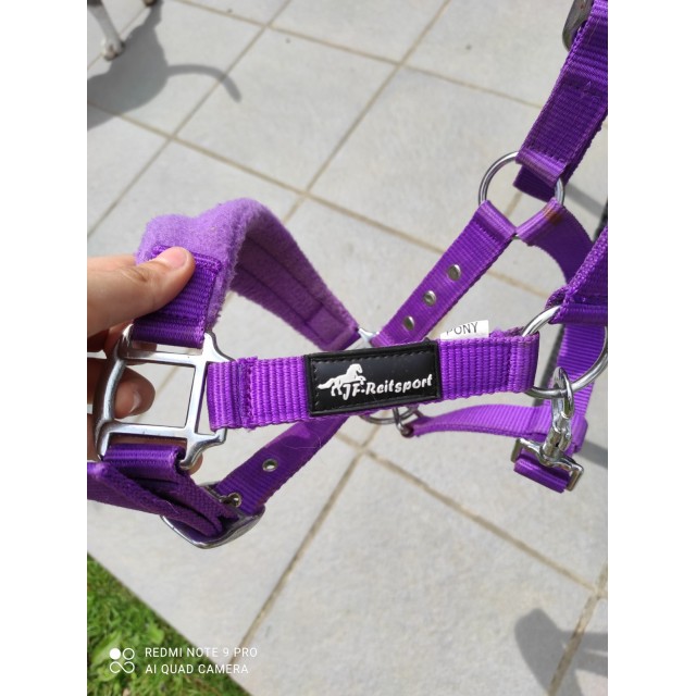 Licol mauve Taille poney