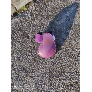 Protège boulet mauve taille poney