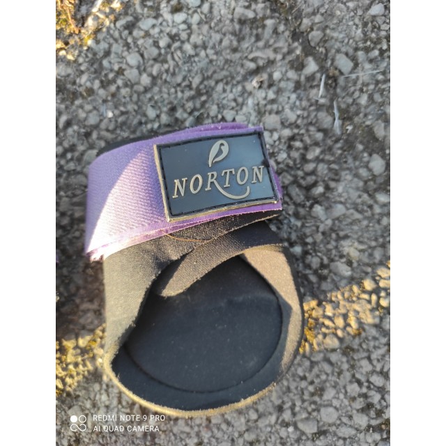 Protège boulet mauve taille poney