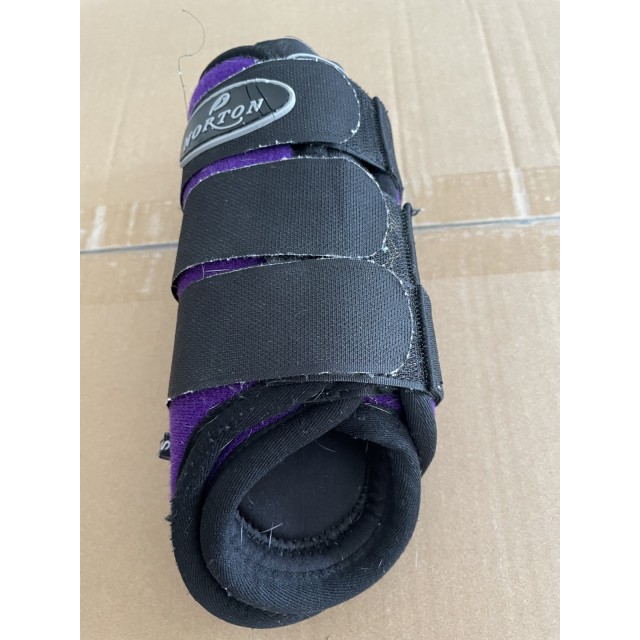 Guêtres Norton poney violettes