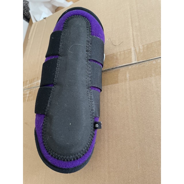 Guêtres Norton poney violettes