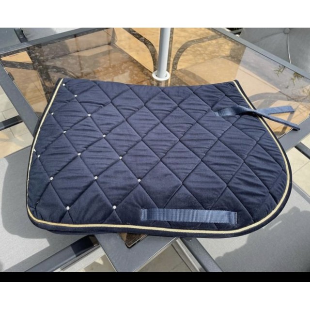 Tapis Equitheme bleu nuit taille cheval