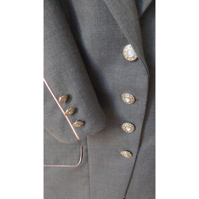 Veste concours lamantia couture gris