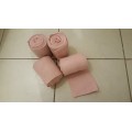 Bande de polo rose pâle