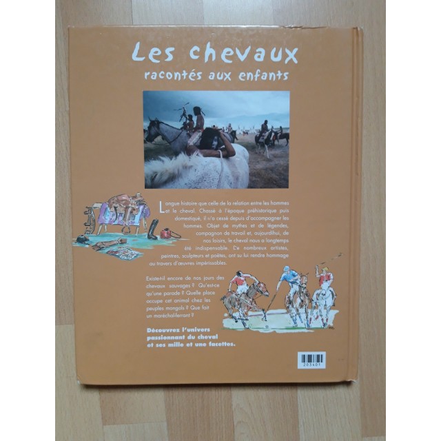 Livre Les chevaux racontés aux enfants