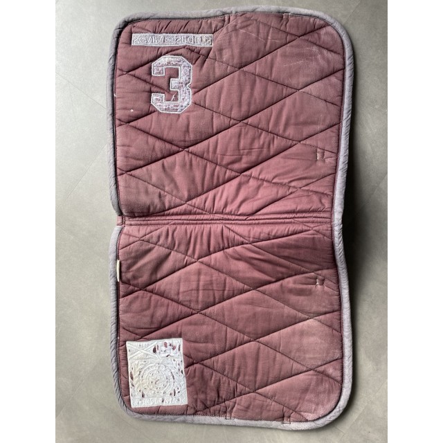 Tapis dressage Scapa aubergine