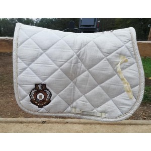 Tapis HV Polo Blanc/Doré