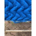Tapis bleu équithème