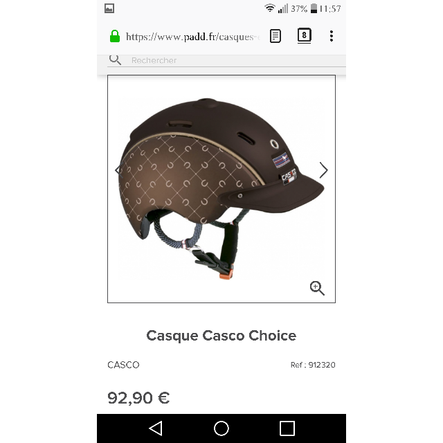 casque casco S (de 50 à 55)