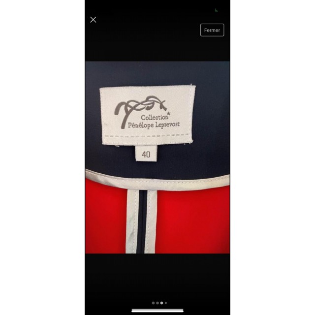 Veste de concours Pénélope Lepresvot