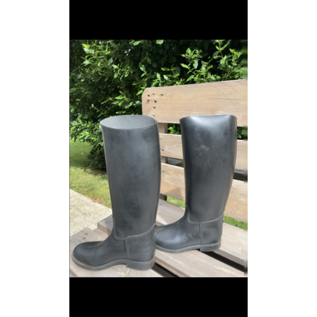 bottes noir fouganza