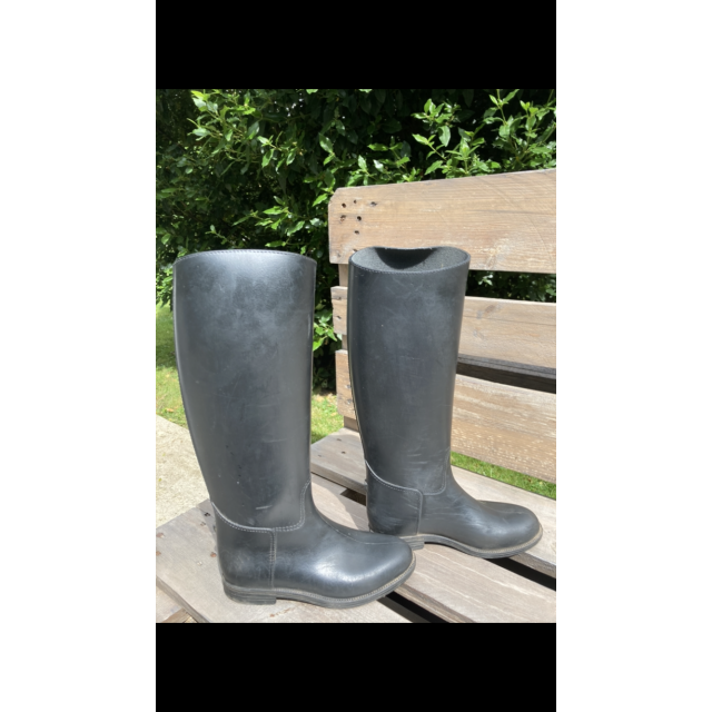 bottes noir fouganza