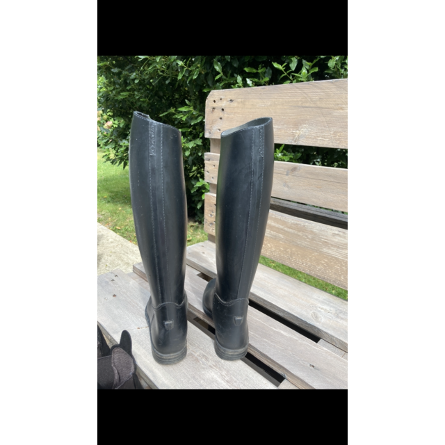 bottes noir fouganza