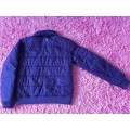 Blouson chaud fille violet 10 ans